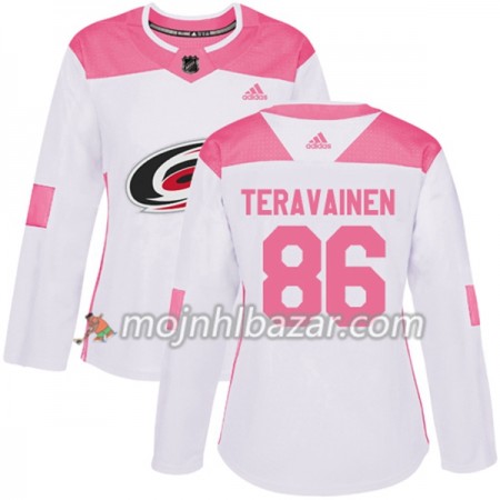 Dresovi Carolina Hurricanes Teuvo Teravainen 86 Adidas 2017-2018 Bijela Narančasta Fashion Authentic - Ženska Dresovi Carolina Hurricanes Teuvo Teravainen 86 Adidas 2017-2018 Bijela Narančasta Fashion Authentic - Ženska